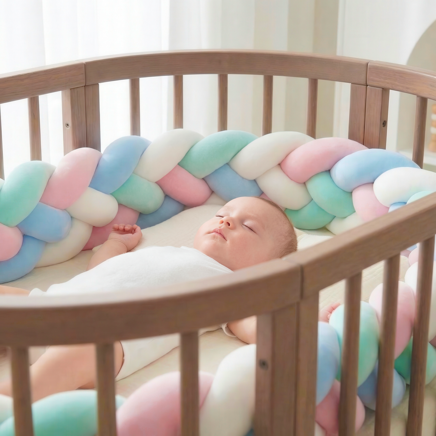 Baby Crib Protector Braid